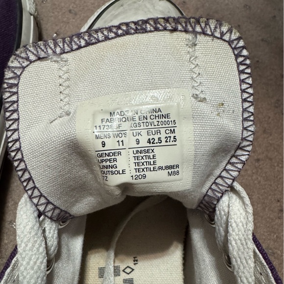 Converse women 11/men 9 - Picture 8 of 10